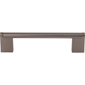 Top Knobs M2445 Princetonian Bar Pull 5 1/16 Inch CC Ash Gray